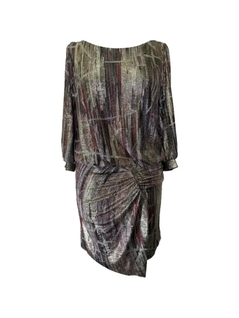 Ba&Sh Salina V-back midi dress Grey RFCPUGBCL758543W