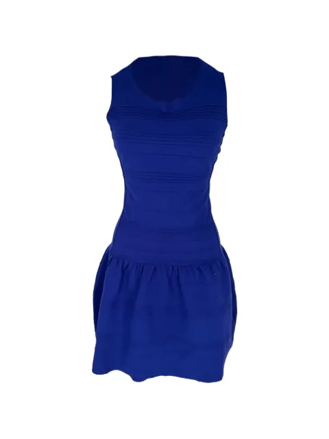 Maje 2010-2020s Madison pintuck dress Blue RFCPUGBCL766040W