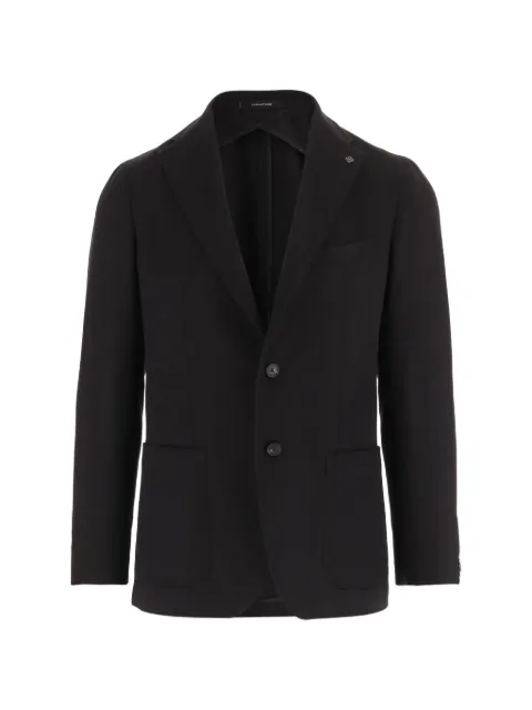 Tagliatore single-breasted notch-lapels blazer Black 1SHO22K190015N5071