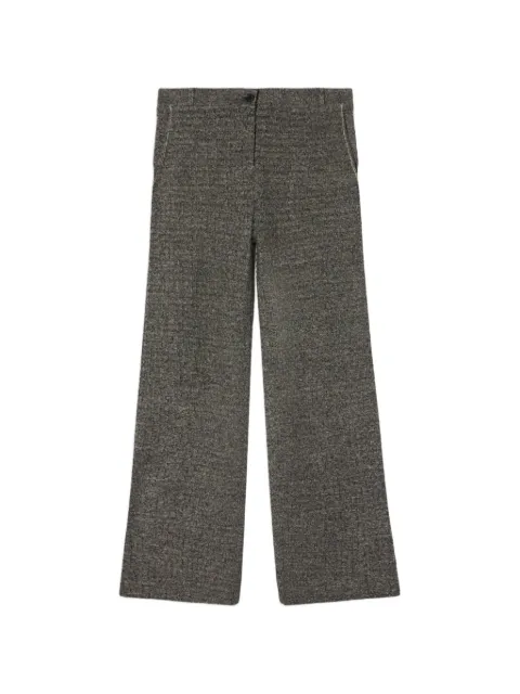 Guest In Residence Waffle Work knit trousers Grey W42931WL