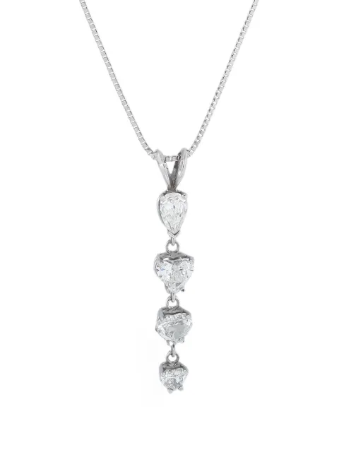 LB Exclusive diamond necklace Silver MF16070226
