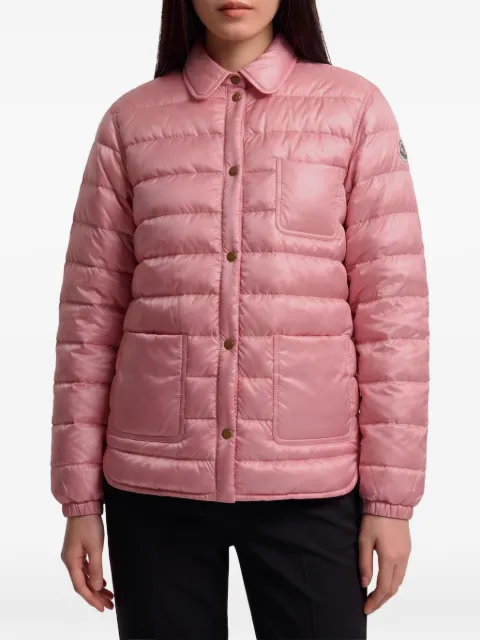 Moncler Fouine down shirt jacket Pink L20931A00023597YG