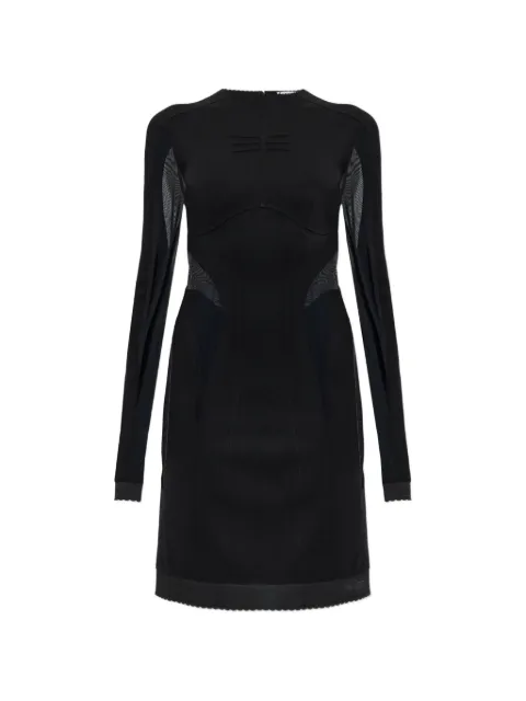 The Attico black mini dress Black 261WCA00533MIX115AA