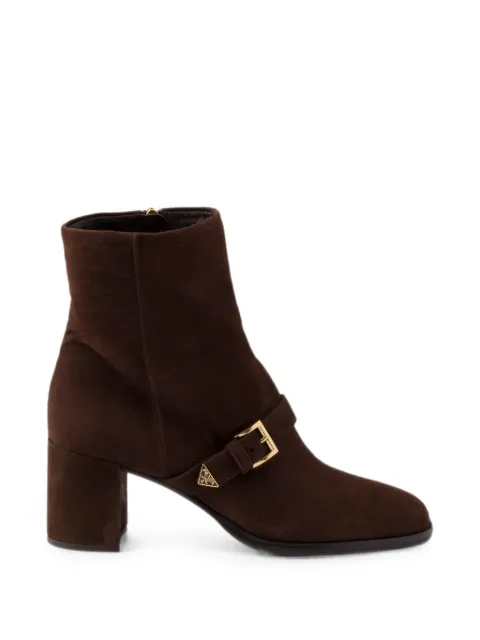 Prada ankle suede boots Brown 1T650OF065008