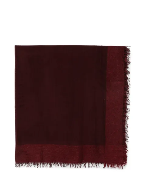 Faliero Sarti Isadora frayed scarf Red I270466