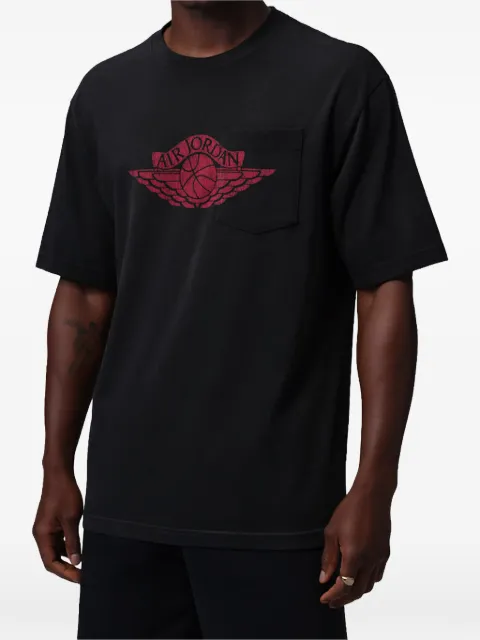 Jordan Flight Essentials logo-print T-shirt Black IO2084010