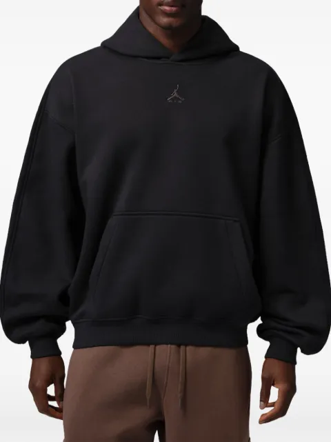 Jordan Brooklyn loose-fitting fleece pullover hoodie Black IM8911010