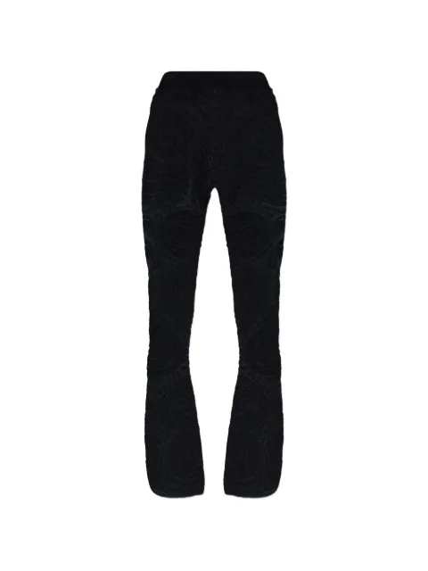 ETRO Paisley-pattern flared trousers Black WRKC0005AQ11P