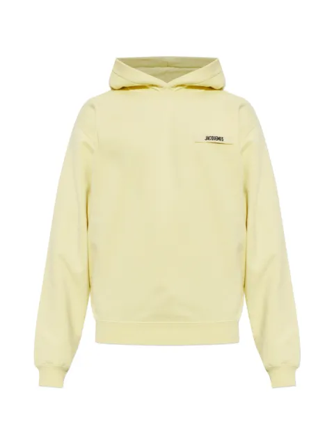 Jacquemus The Gros Grain hoodie Yellow HOM00247AJ00126
