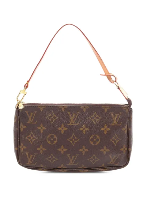 Louis Vuitton Pre-Owned 2001 Monogram Pochette Accessoires shoulder bag Brown OSUHGAJIVHSHSOAP