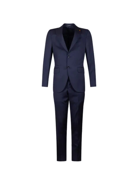 Lorena De La Torre single-breasted suit Blue A0I8EF
