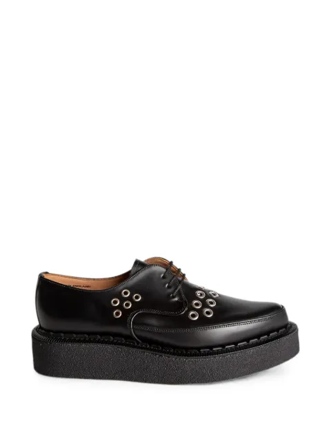 Comme des Garçons Homme Plus x George Cox Diano eyelet-embellished creeper shoes Black POK102001