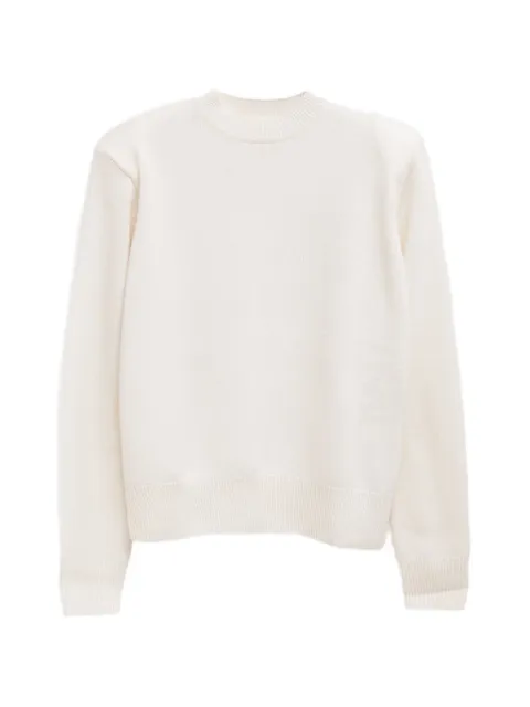 The Frankie Shop Rafaela padded knit sweater - ivory White KNFS007180010