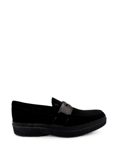 Tod's suede platform loafers Black XXM39A0V480HR8