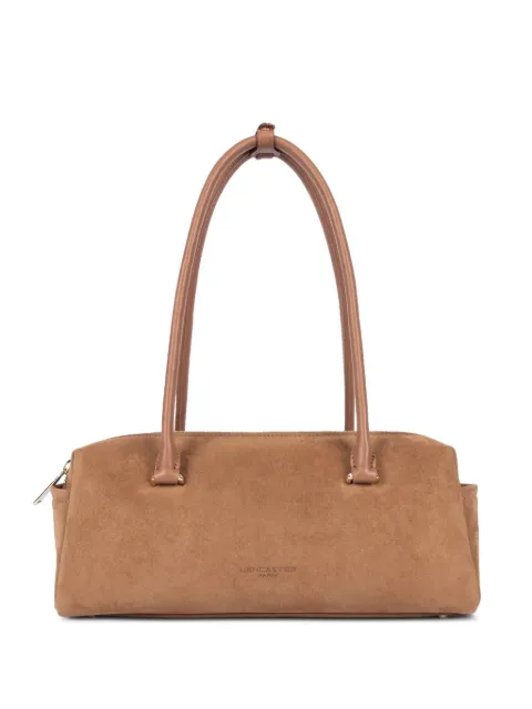 Lancaster suede-finish east-west bag Brown 53053