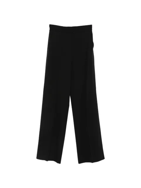 Agnona elasticated-waistband tailored trousers Black T71203YUW022