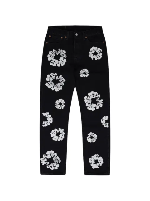 Denim Tears x Levi's Cotton Wreat jeans Black DT814