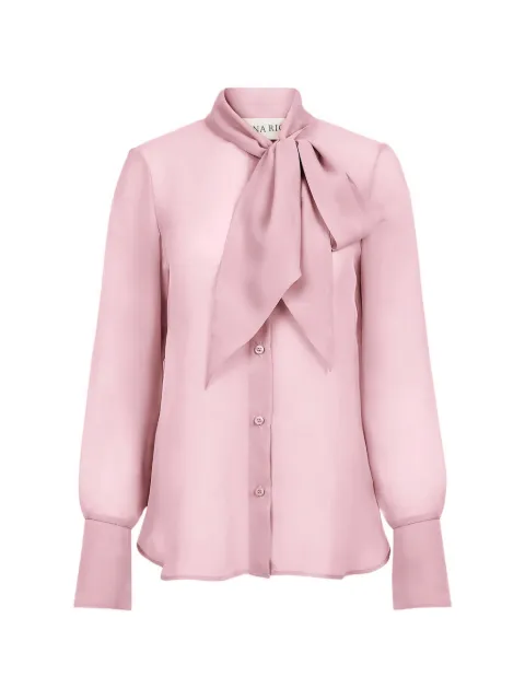 Nina Ricci long-sleeves shirt Pink 26ACTO001SE1417