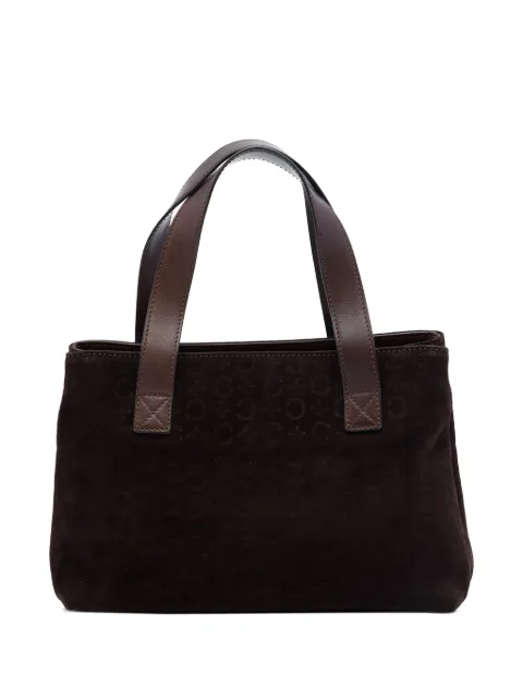 Celine Pre-Owned 1999 C Macadam Suede handbag Brown JBK1PH9LV0EXEFRU