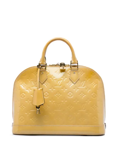 Louis Vuitton Pre-Owned 2013 Monogram Vernis Alma PM handbag Neutrals H5JOXR2AH0VF5928