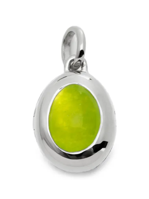 Monica Vinader August Birthstone Locket necklace pendant Silver SSPTSWELPEQ