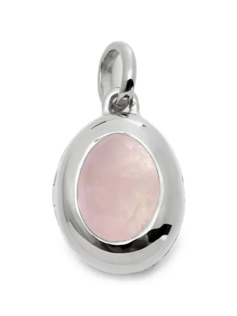 Monica Vinader October Birthstone curb-chain necklace Silver SSPTSWELROS