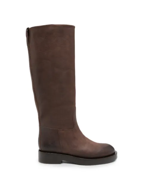 Paris Texas slip-on knee-high boots Brown PX1680XVTNPEBANO