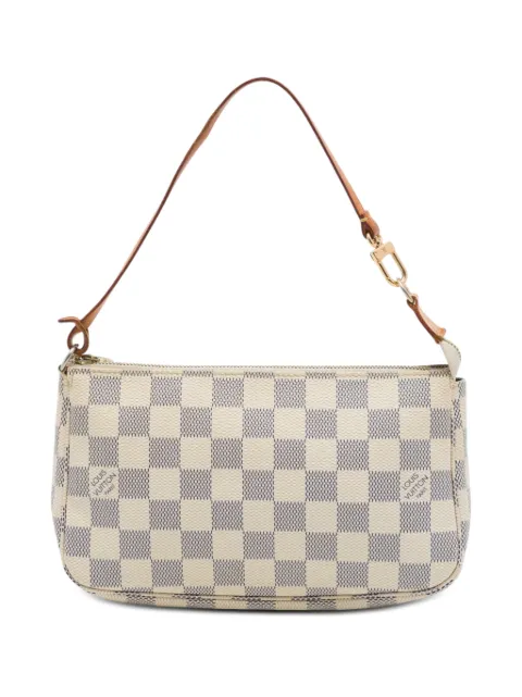 Louis Vuitton Pre-Owned 2012 Damier Azur Pochette Accessoires shoulder bag White 4IJBIZDQDTOANNAK