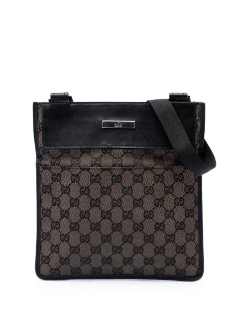 Gucci Pre-Owned 2000-2015 GG Canvas crossbody bag Brown VML8SLNOZFFQ437G