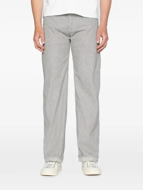 Naked and Famous Strong Guy straight-leg jeans White 101137516