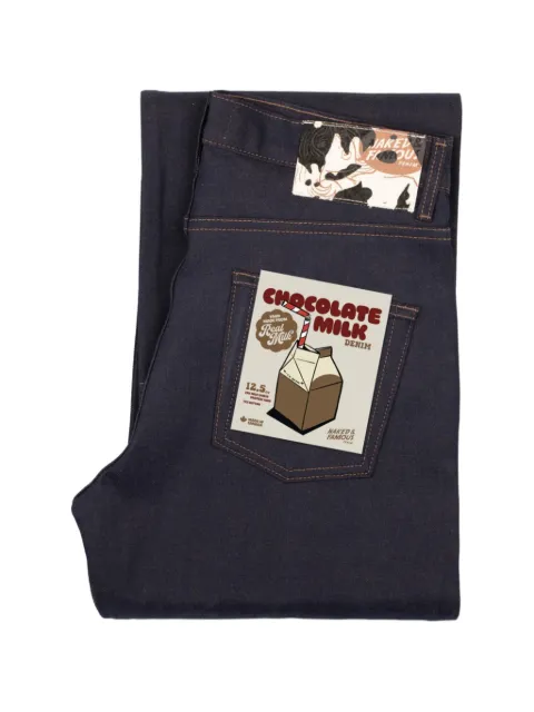 Naked and Famous Strong Guy - Chocolate Milk jeans Blue 101136316