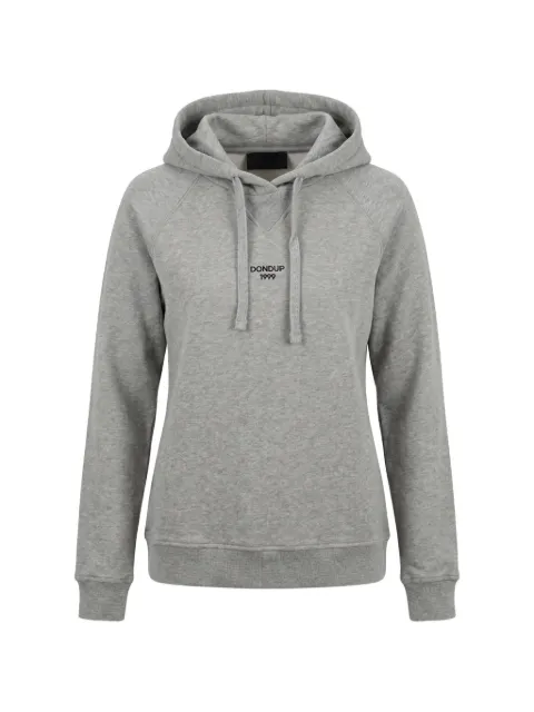 DONDUP logo-print hoodie Grey F531KF0254DMZ8