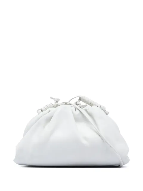 Bottega Veneta Pre-Owned 2012-2026 Lambskin The Mini Pouch crossbody bag White Z0V4TKJK1PL9OETM