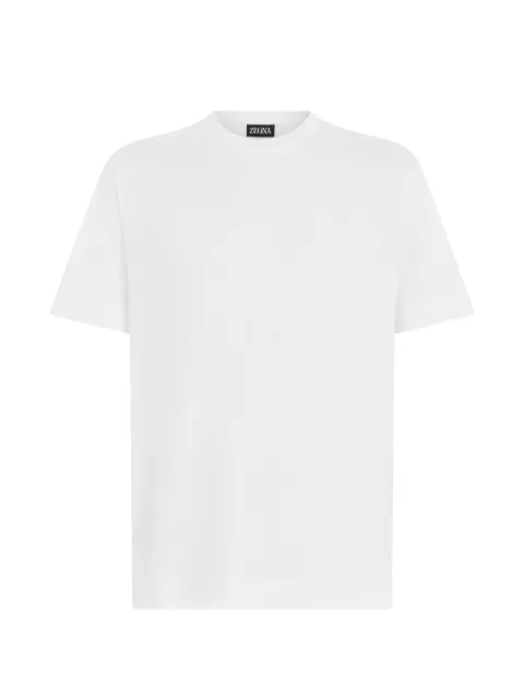 Zegna crew-neck short-sleeve T-shirt White I765UI360A4