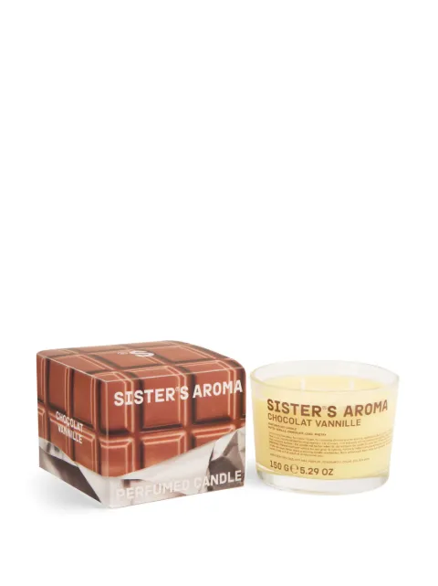 Sister’s Aroma Chocolat Vannille candle Yellow 4820227785445EU