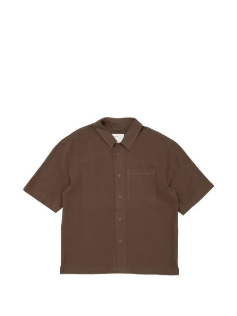 Satta Paseo short-sleeve shirt Brown 8589146685693