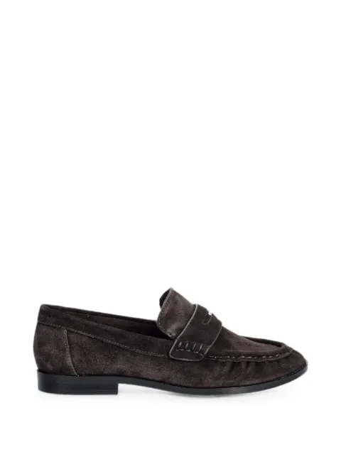 DKNY Dawes suede slip-on loafers Brown K3670413
