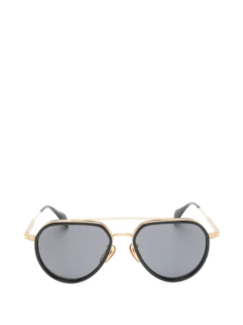 Eyewear by David Beckham pilot-frame sunglasses Gold DB1226GS