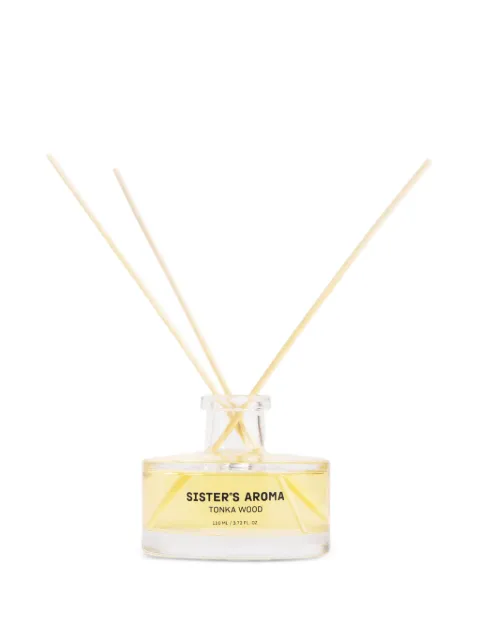 Sister’s Aroma tonka wood glass reed diffuser Yellow 4820227786084EU