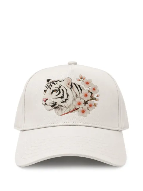 Melt tiger-print cap Neutrals MSCAP5410