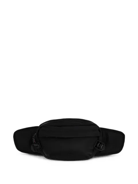 HUGO logo-patch zip-fastening belt bag Black 5056838310260368