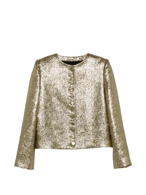 MSGM button-front jacket Gold 4141MDG08267618