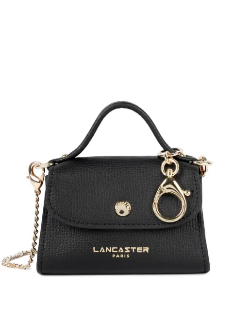 Lancaster PM Sierra grained-leather tote bag Black 138010