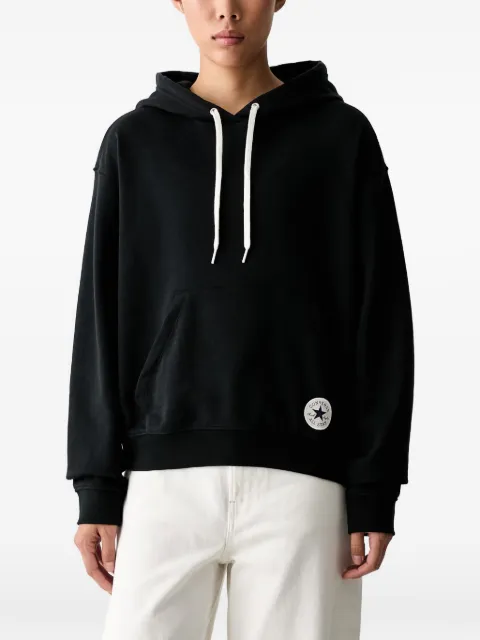 Converse Chuck Taylor patch pullover hoodie Black CVW6H117