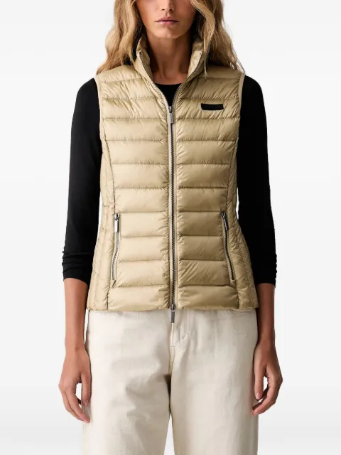 Armani Exchange quilted high-neck gilet Neutrals XW001921AF18757