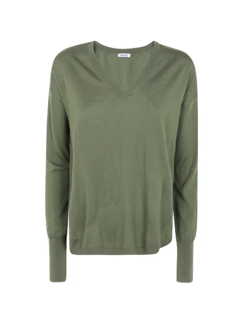 ASPESI V-neck sweater Green 3259V108
