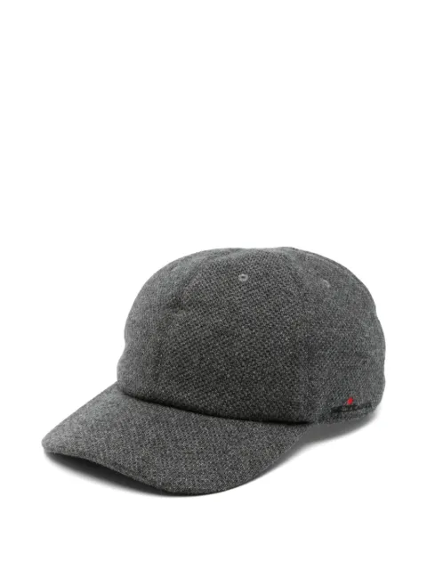 Kiton knitted baseball cap Grey UCPL001K0248L03