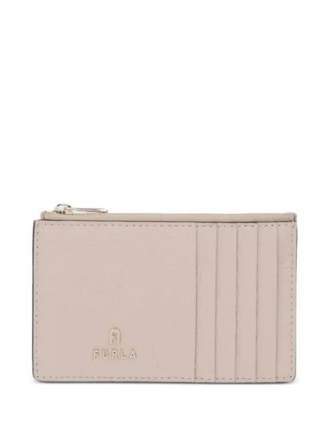 Furla logo-plaque cardholder Neutrals WP00310HSF000