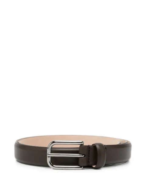 Giorgio Armani buckle-fastening leather belt Brown GM004649AF30355