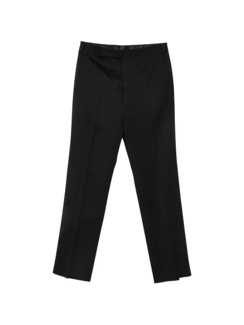 Lardini pressed-crease straight-leg trousers Black CNPALUKACIF67442